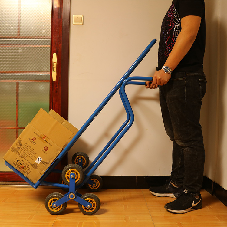 楼梯搬运手推车爬楼梯车手推车小推车轻便手拉车载重王搬运车轻便