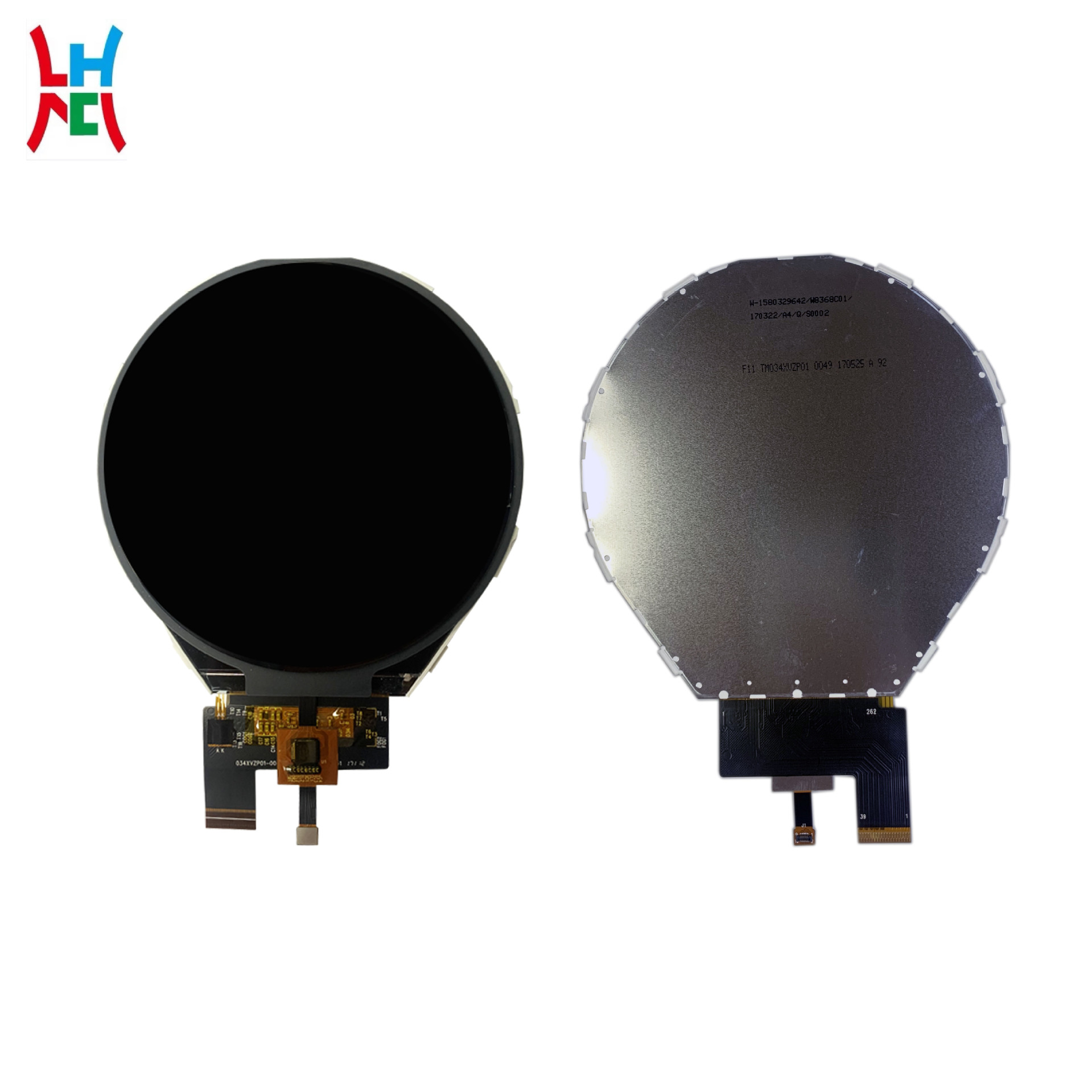 4寸800*800tft彩色圆形显示投射式电容触摸屏仪器仪表/智能家居