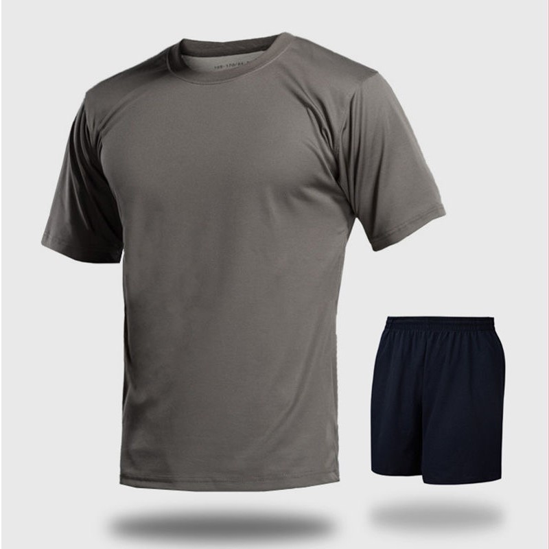 体能训练服作训服批发夏季新款正品短袖体能服运动套装作训衫上衣