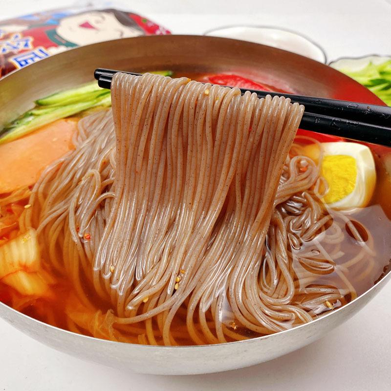 东北大妈荞麦冷面朝鲜网红方便速食袋装延吉特产大冷面凉面带料包