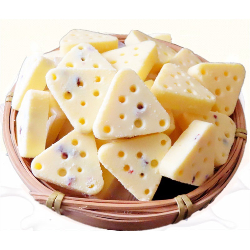 鲜牛奶芝士奶酪奶酥酪独立包装香软可口儿童零食品内蒙古酸奶酪