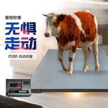 上海耀华地磅秤称猪秤牛秤羊防抖动1-3吨平台工业小型电子地磅称