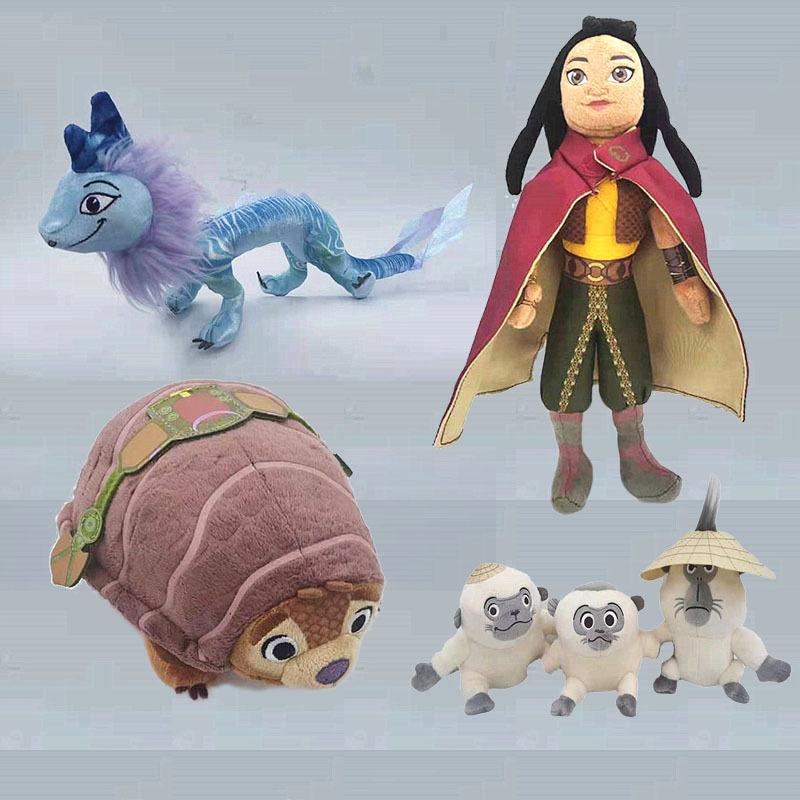 2021跨境新款寻龙传说毛绒公仔拉雅甲壳虫动漫卡通娃娃玩具批发