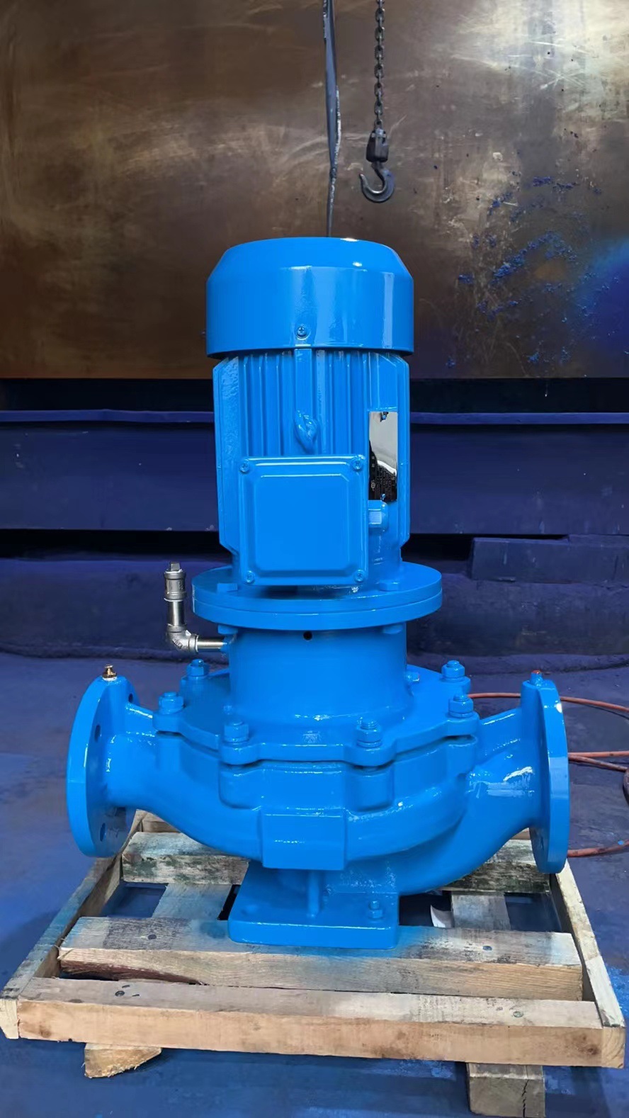 isg立式管道泵 不锈钢防爆离心泵 输送清水离心泵涂装泵 厂家直销