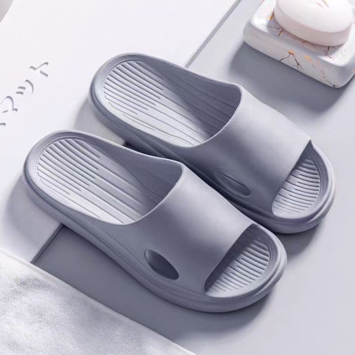 Men's Slippers Summer Indoor Bathroom Home Non-Slip Bath Slippers Wholesale Female Eva Couple Slippers