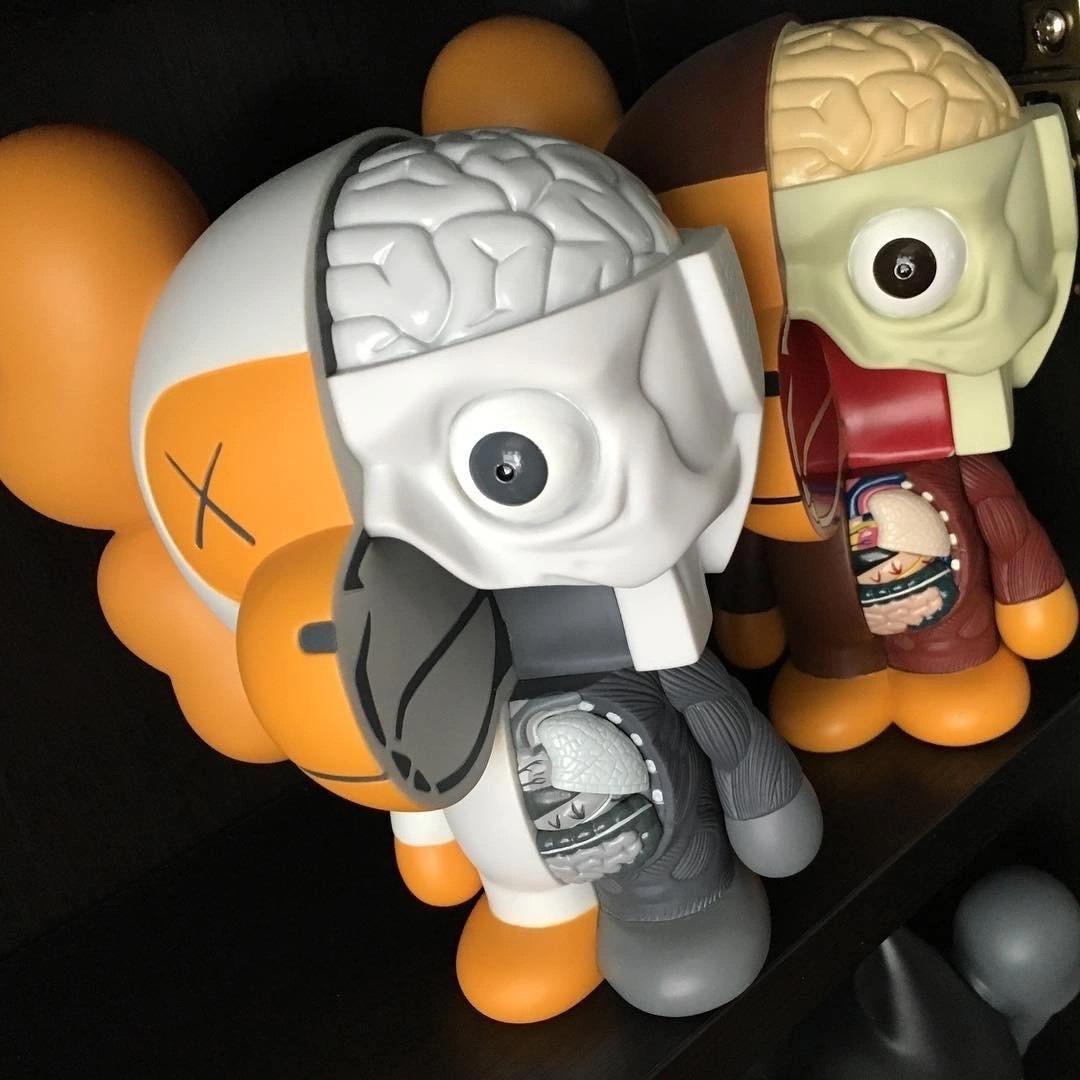 mandkaws半解剖猿人猴子公仔限量手办模型玩偶玩具摆件解剖周边