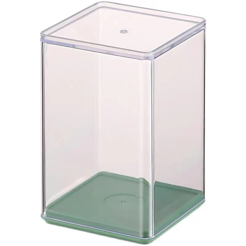 Blind Box Storage Display Stand Single Transparent and Dustproof Acrylic Pop Mart Hand-Made Display Cabinet Doll