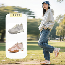 内增高6cm真皮阿甘鞋女2025秋季新厚底运动鞋百搭鞋子休闲老爹鞋