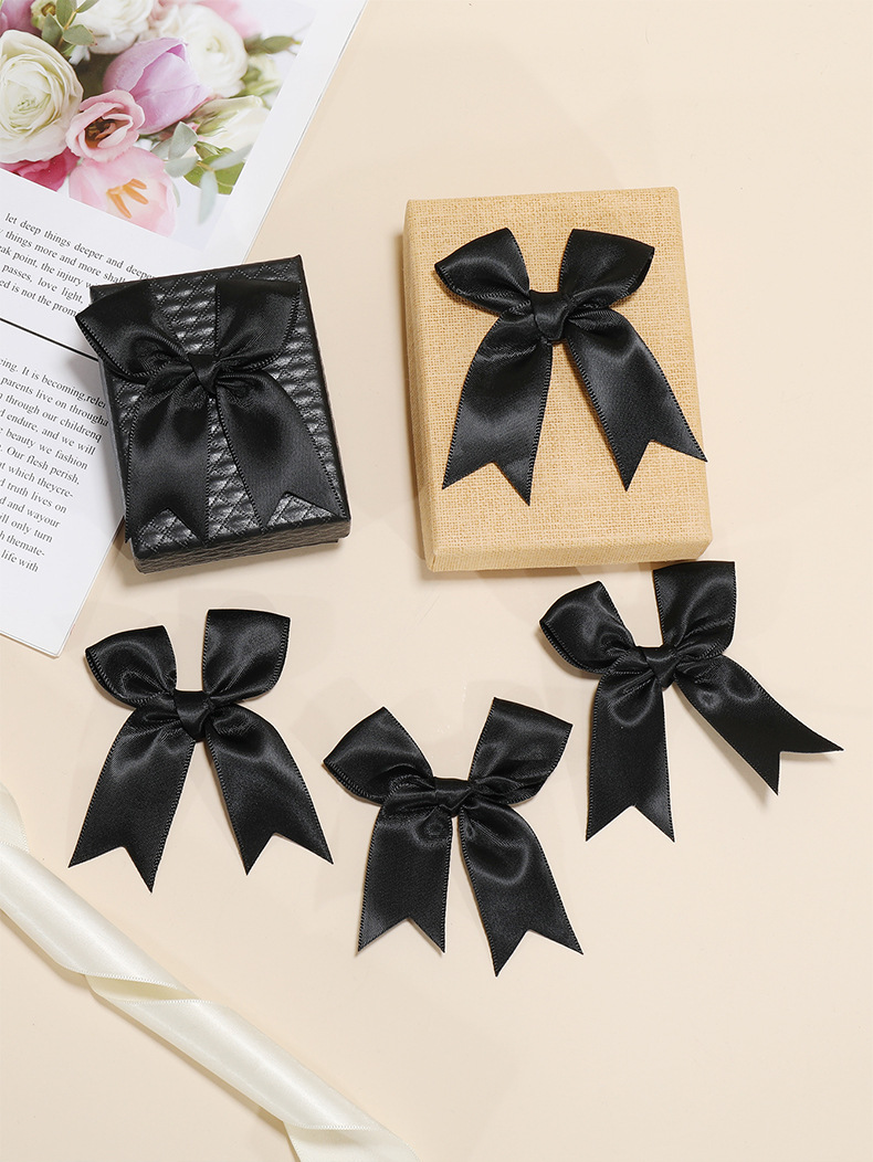 5cm丝带蝴蝶结 缎带细绸带彩带蛋糕鲜花礼品盒礼物绑带 diy彩条