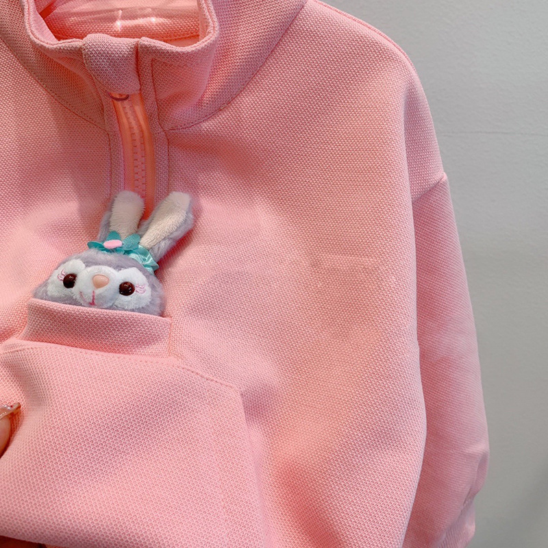 女童套装2022新款宝宝韩版洋气星黛露卫衣两件套儿童休闲运动套装