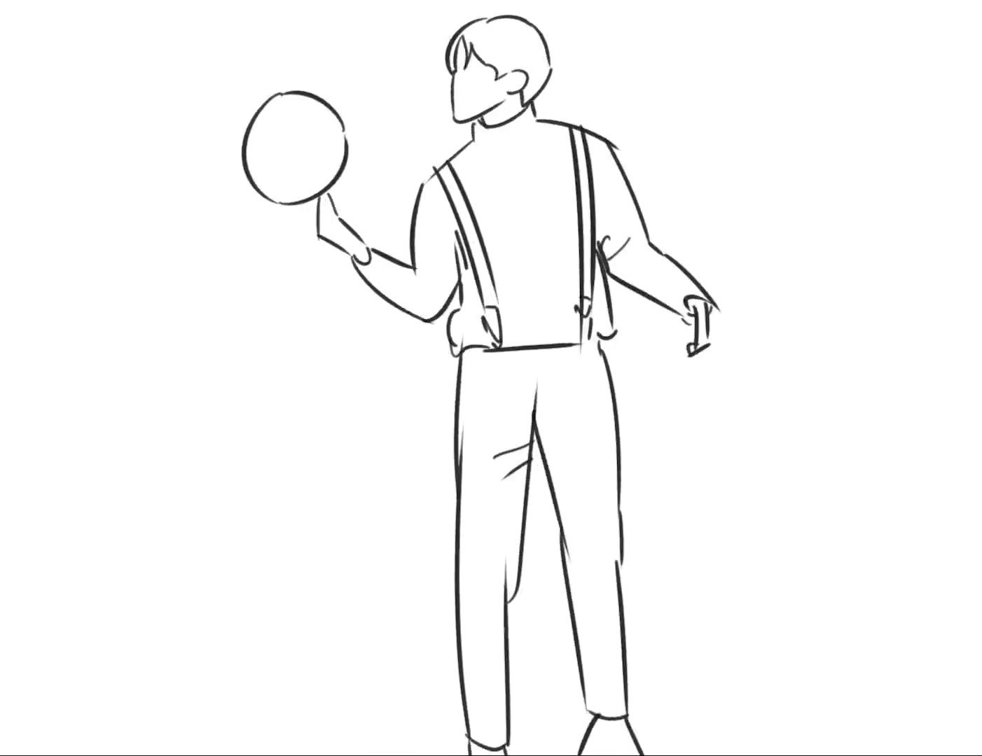 女神节日坤坤粉蔡徐坤篮球手翻书动画礼物手工diy绘画素描明星