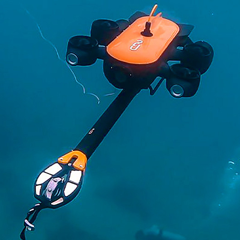 水下救援机器人无人机探测搜救打捞救援船推进器声呐仪潜艇200米