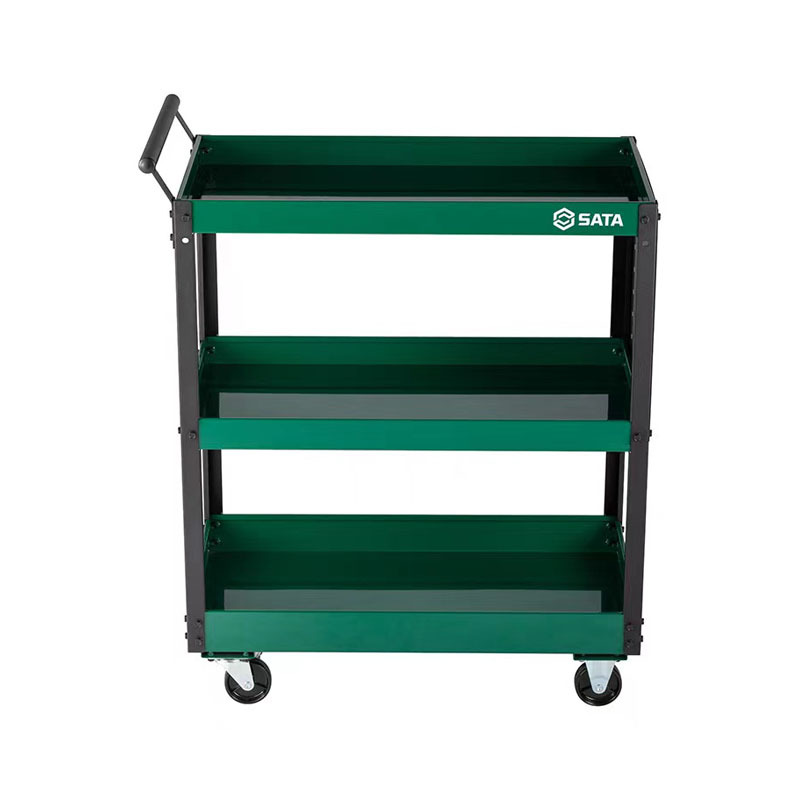 世达工具车多功能汽修小推车三层抽屉式移动维修带轮子95222b