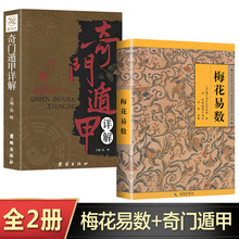 奇门甲书籍正版详解+梅花易数全2册白话精解周易本义译注易经大全