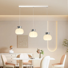 2023新款餐厅吊灯现代简约奶油风高级感北欧创意餐桌吧台饭厅吊灯