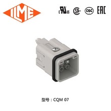 ilme重载连接器 CQM 07 CDF 07芯体接插件线缆线束接头冷压型端子