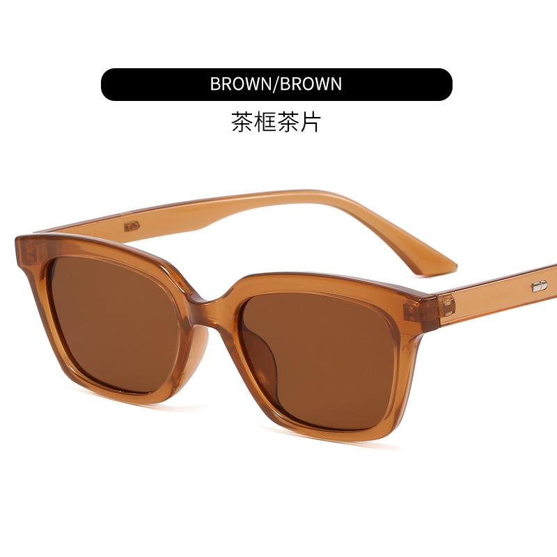 Small Frame Retro Sunglasses  Sunglasses Men and Women Fashion Personalized Street Shot Sun Glasses Wholesale