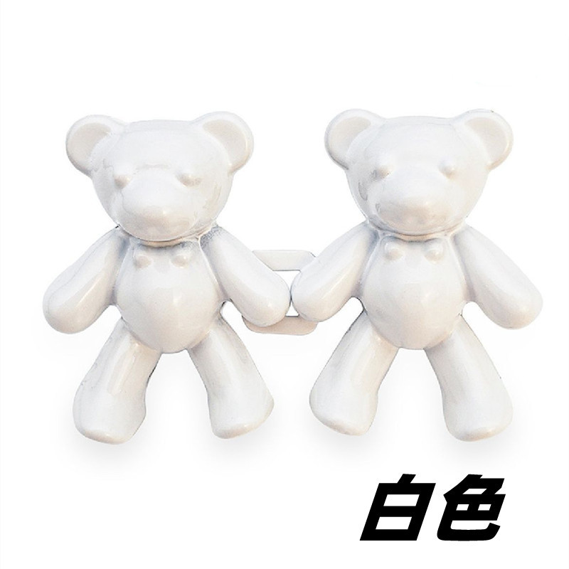 bear collection belt buckle nail-free waist-closing artifact detachable button tightening waist of trousers change size decorations safety pin brooch