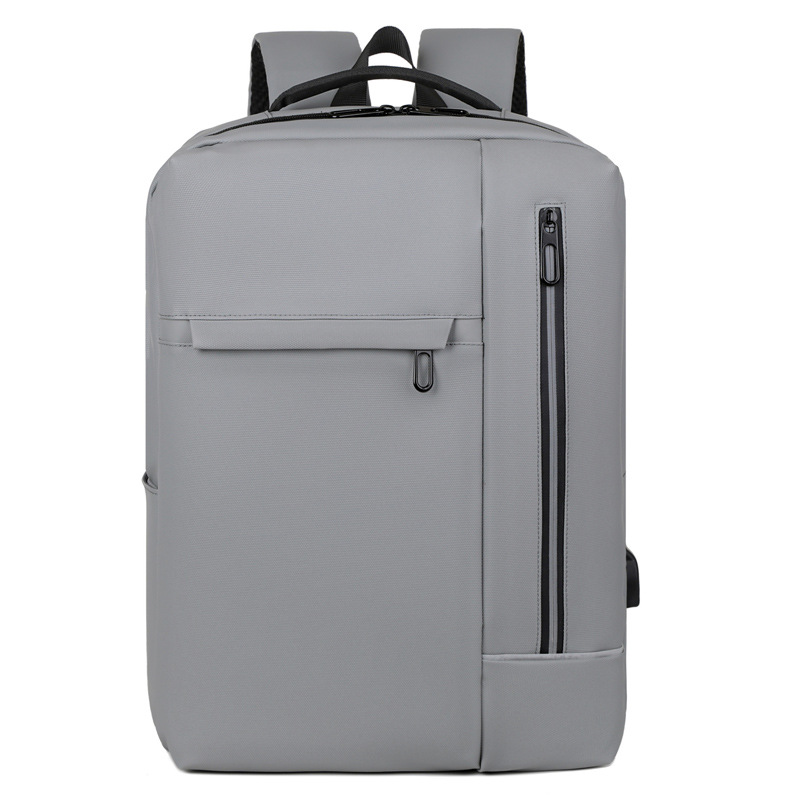 New Large Capacity Business Backpack Men's Rechargeable USB Computer Bag Casual Portable Shoulder Office Backpack