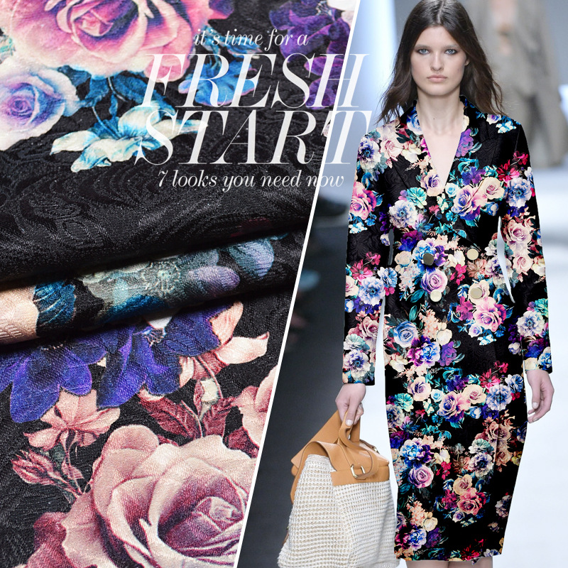 床垫色织提花布