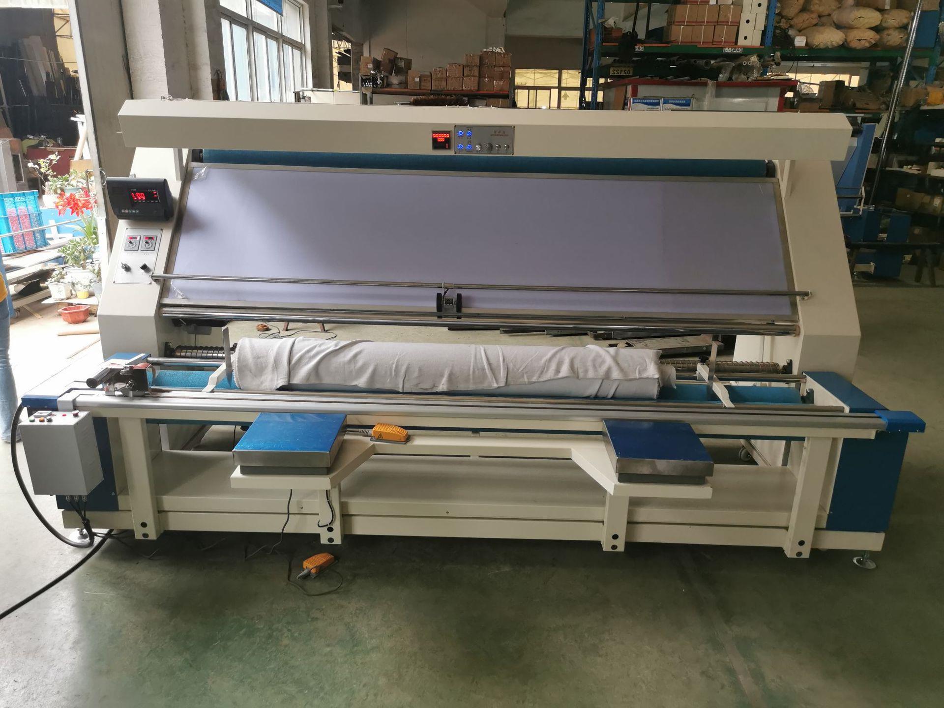 工业布验布卷布机