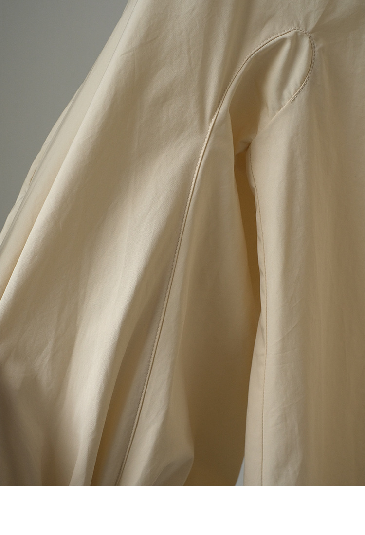 棉手g牙签褶 褶皱肌理衬衫女2021新款