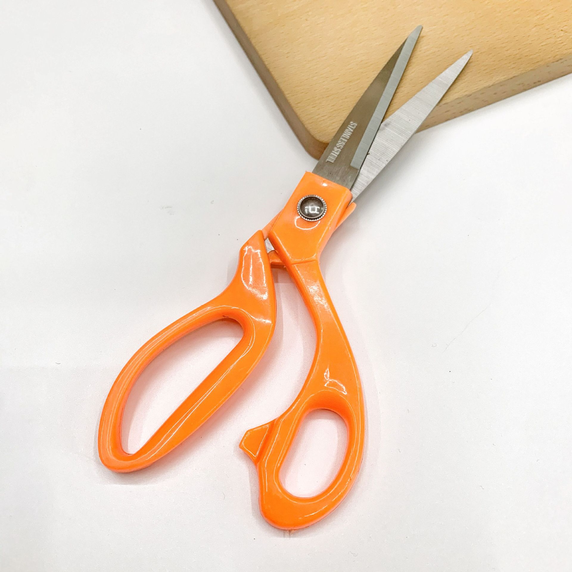 办公剪刀美工剪办公用品剪子不锈钢厨房剪家用大号剪纸裁剪缝纫剪