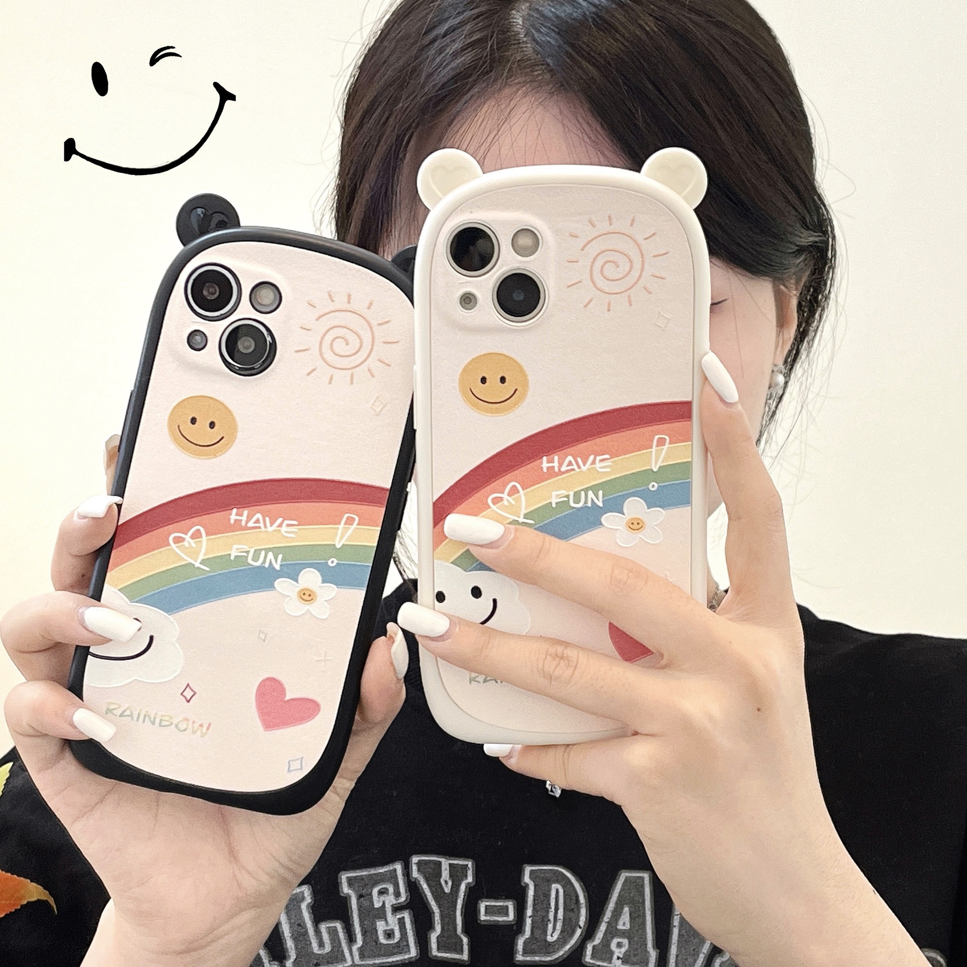 带耳朵苹果手机套