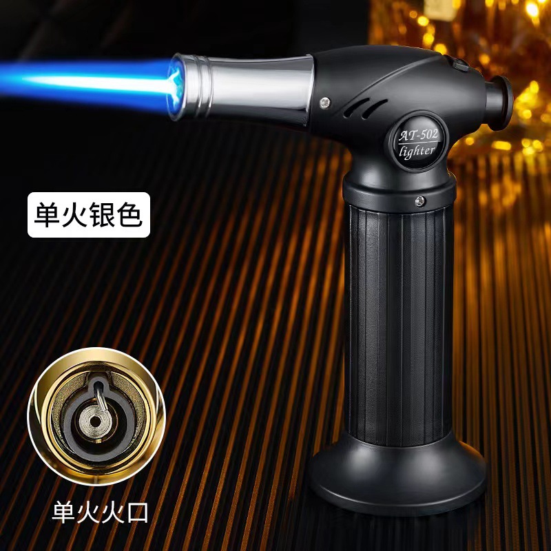 At600 Direct Punch Single Fire 603 Direct Punch Three Fire Welding Gun Lighter Large Fire Outdoor Barbecue Moxibustion