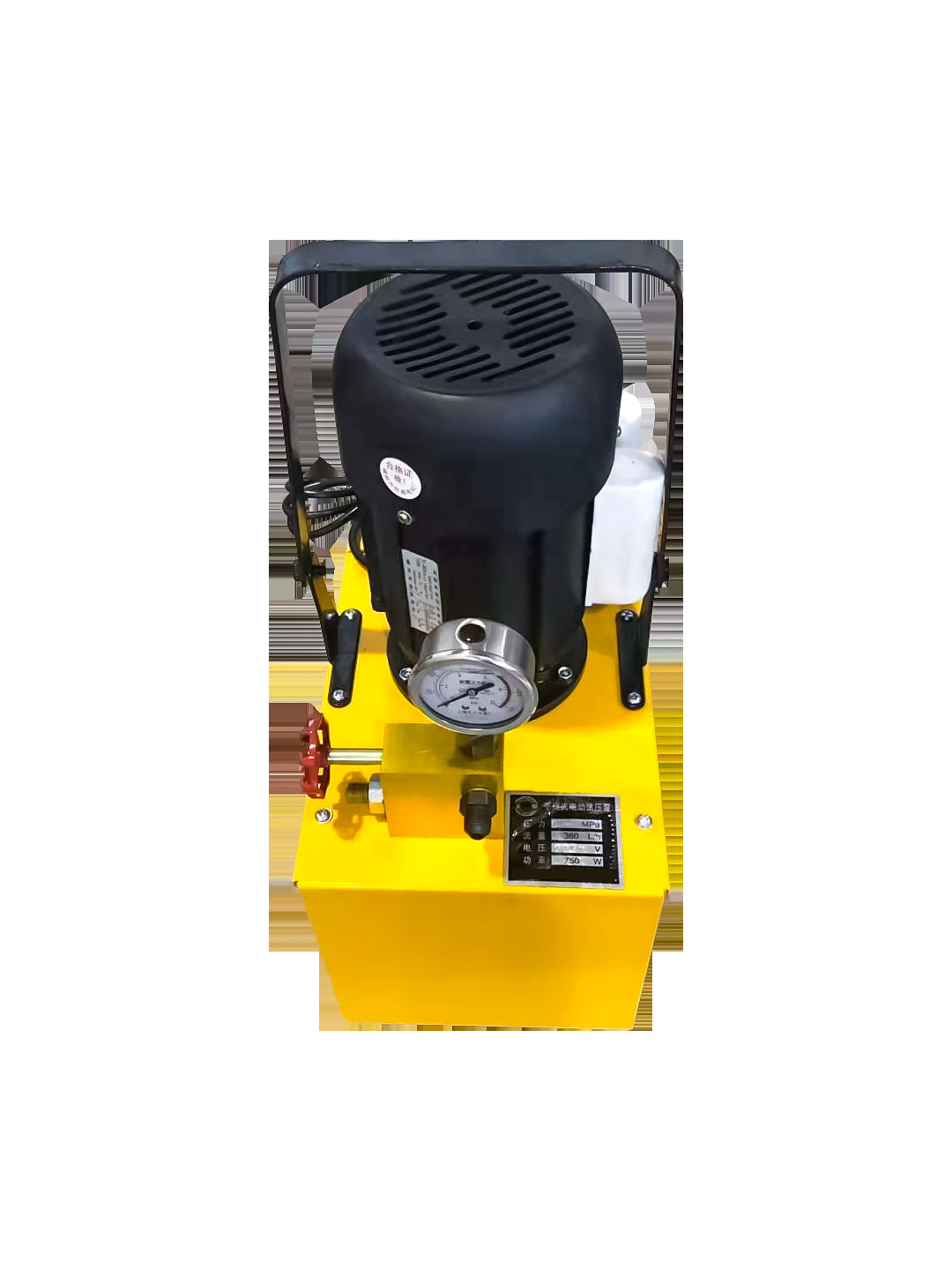 电动试压泵阀门压力测试验大流量可定制便携手提式管道打压泵