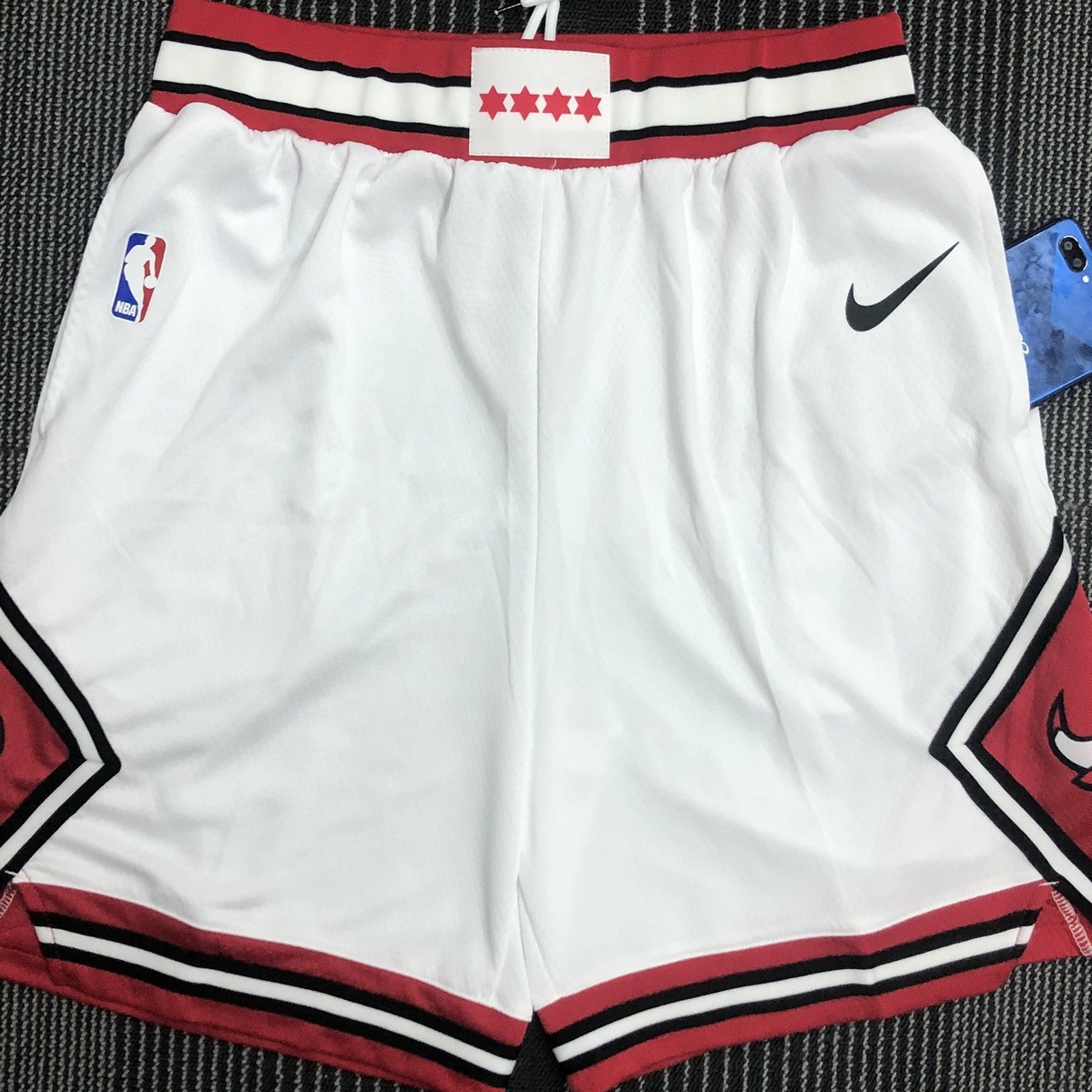 公牛队詹姆斯篮球裤sw运动五分短裤美式球迷版夏季男热压nba球裤