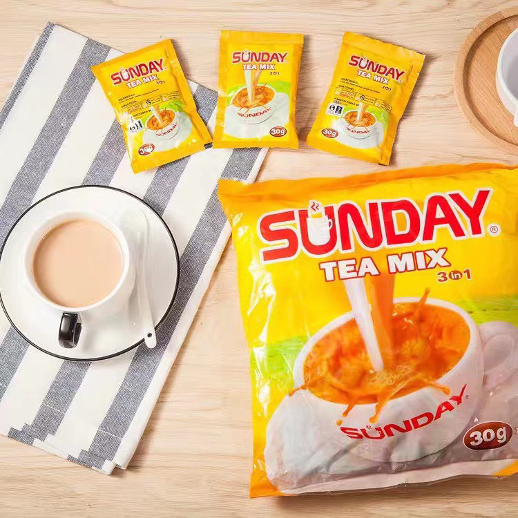 星期天sunday奶茶袋装速溶冲调饮品5g30入750g 一箱20袋-阿里巴巴