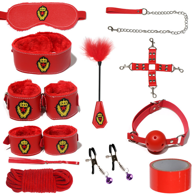 久爱sm捆绑床上束缚套装角色扮演手铐乳夹口球成人性玩具情趣用品