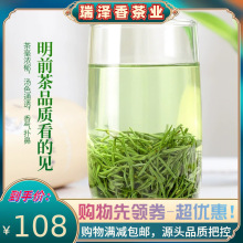 毛尖茶叶绿茶2024新茶明前信阳嫩芽浓香散装罐装500g自喝炒青