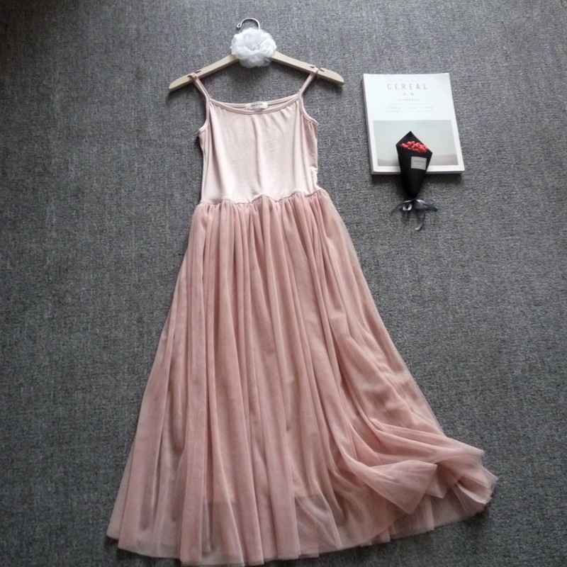 长款双层网纱连衣裙很仙的裙子蕾丝打底裙吊带内搭衬裙-阿里巴巴