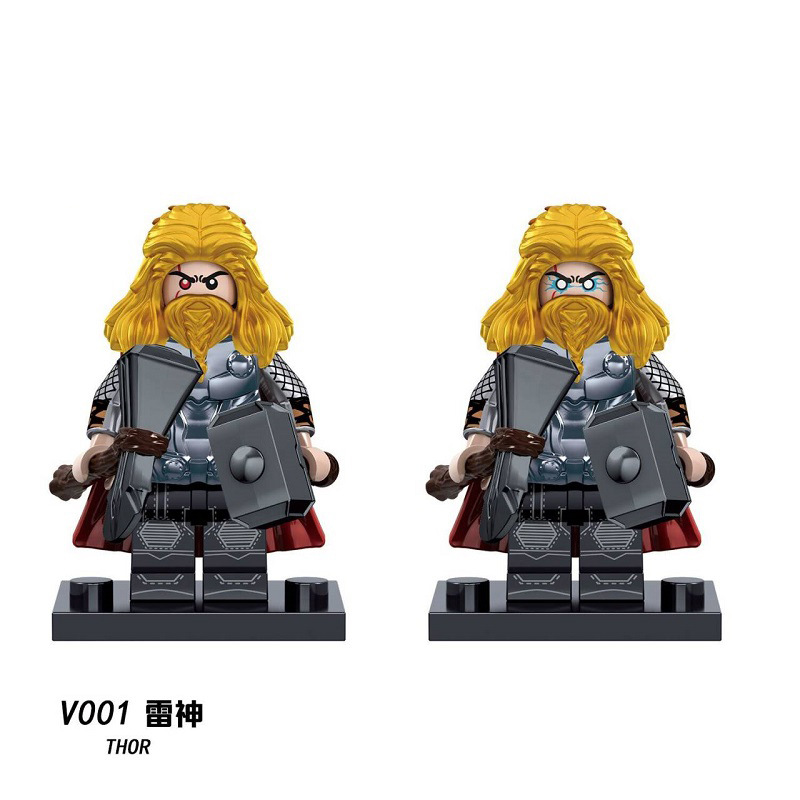 雷神超级英雄人仔新品儿童拼装积木玩具兼容乐高复仇者联盟-阿里巴巴