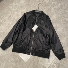 gucci/古驰 23ss新款经典红绿条纹织带立领面包羽绒服男 外套女