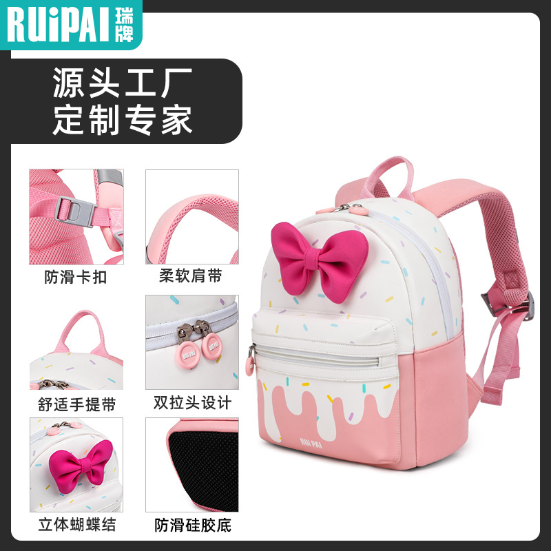 New Super Light Spine Protection Travel Children's Schoolbag Kindergarten Small Class 3-Year-Old Baby Cute Girl Primary School Student Backpack