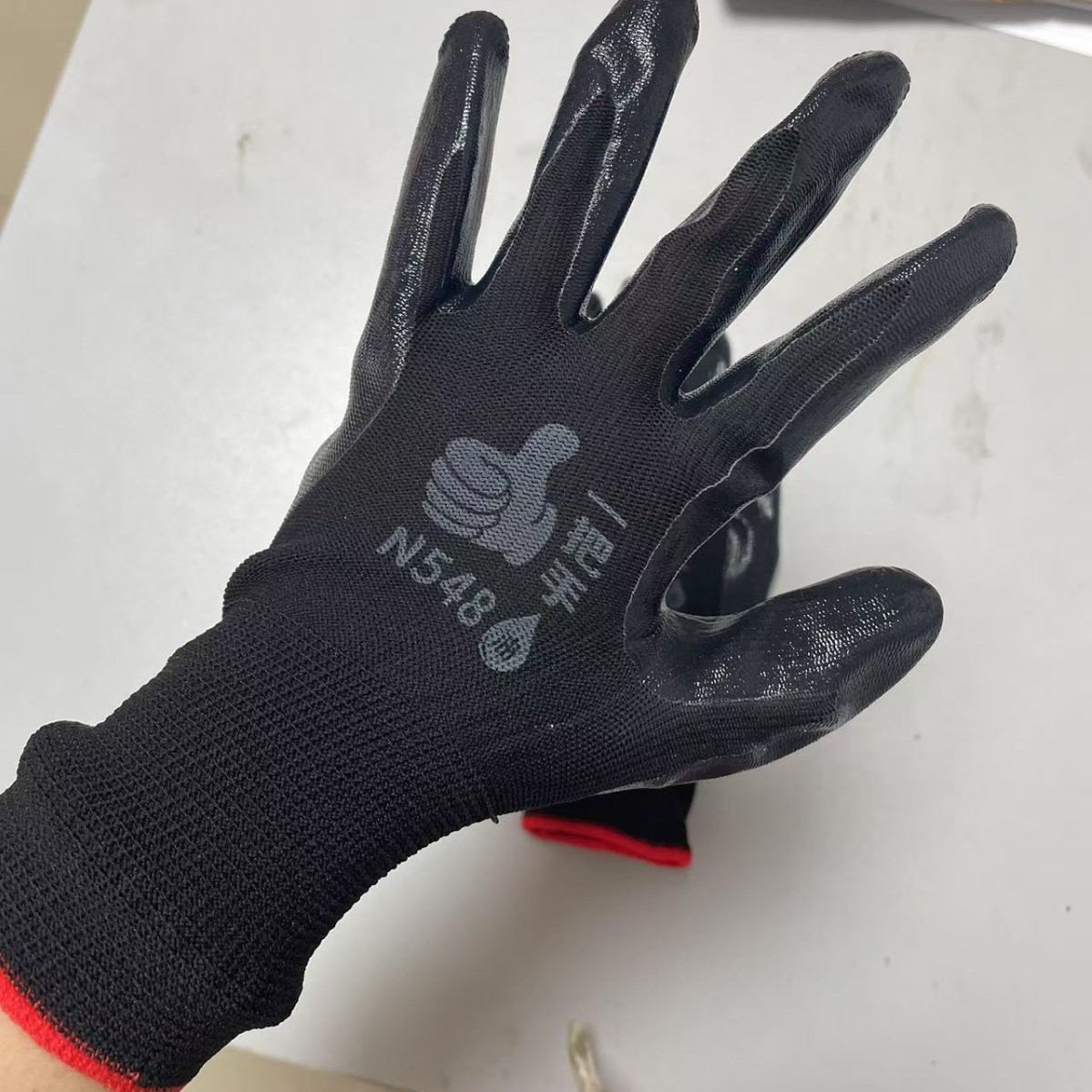 丁腈掌浸手套   12双/包