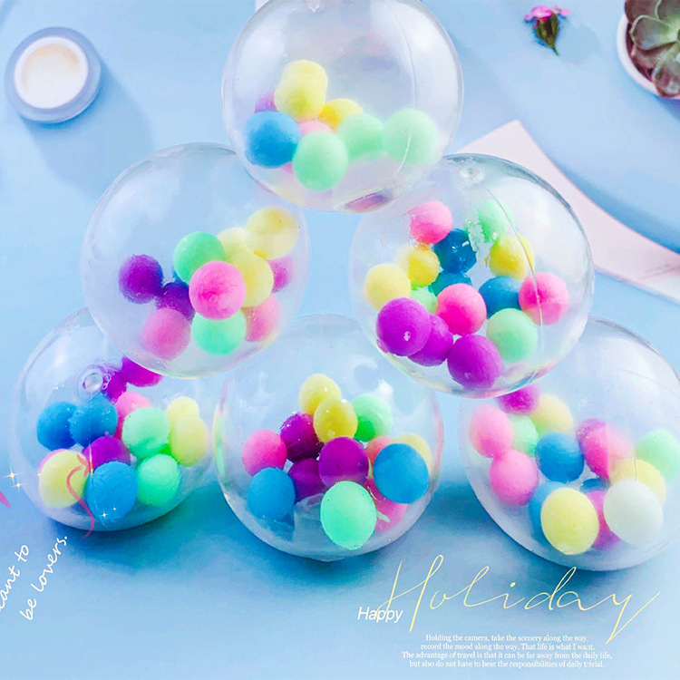 解压发泄球空气彩虹球减压玩具解压捏捏乐tpr软胶球儿童玩具批发