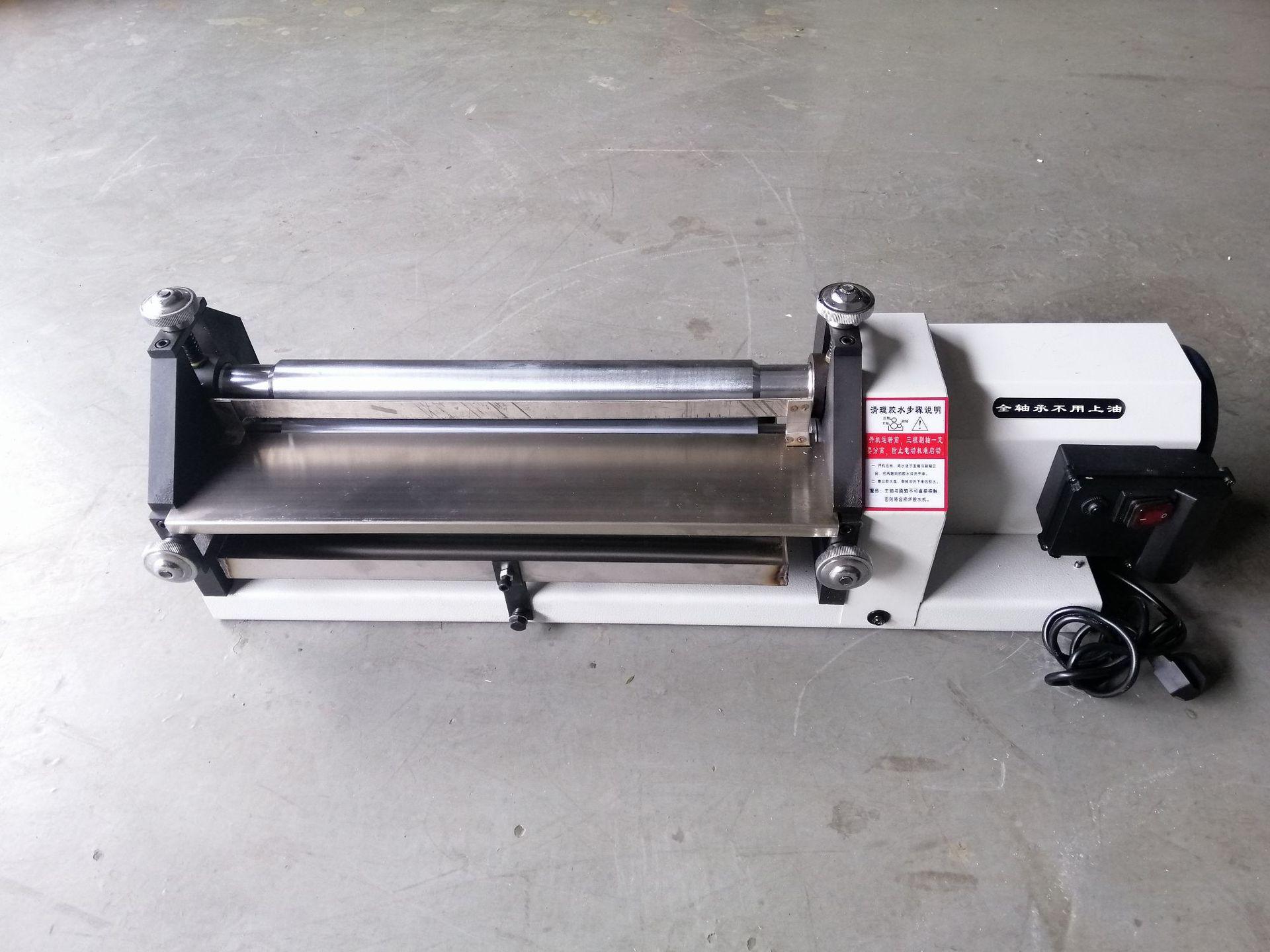 调速白胶上胶机水溶性胶水机皮革鞋面涂胶机过胶机滚胶机