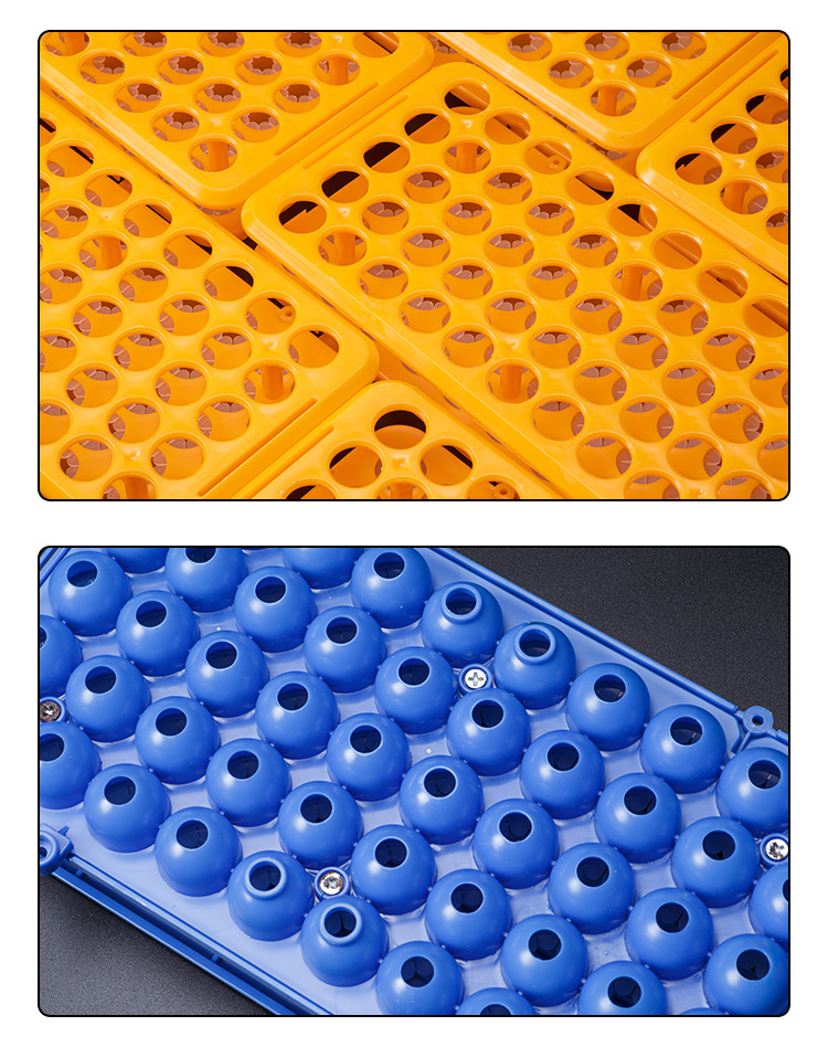 50ml50孔多功能硅胶试管离心管hips标本采血管采样管比色管架三层