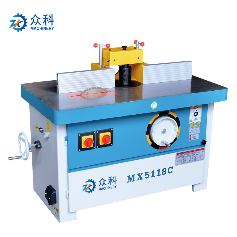 众科单轴锯铣立轴机 木门加工锯切铣边设备 木工机械立轴