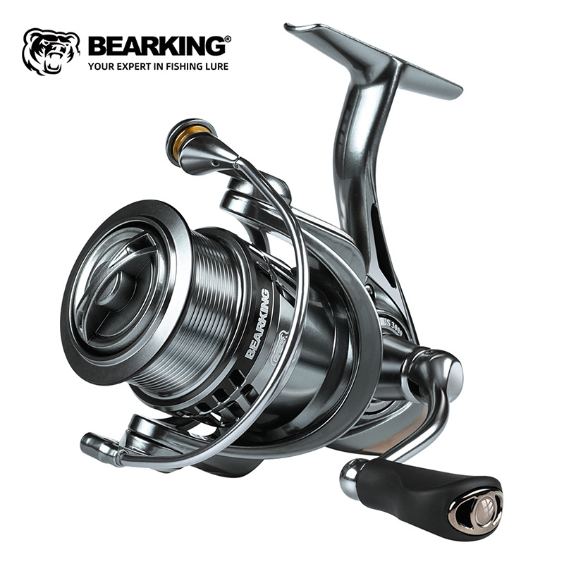 Bear King Lure Zeus Metal Fishing Wheel 8+1 Fishing Reel Tossing Micro Object Fishing Reel Reel for Telescopic Fishing Rod Spinning Reel Wholesale