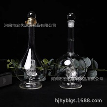 一帆风顺玻璃酒瓶高硼硅工艺酒瓶白酒瓶宴会使用酒瓶包装果酒瓶