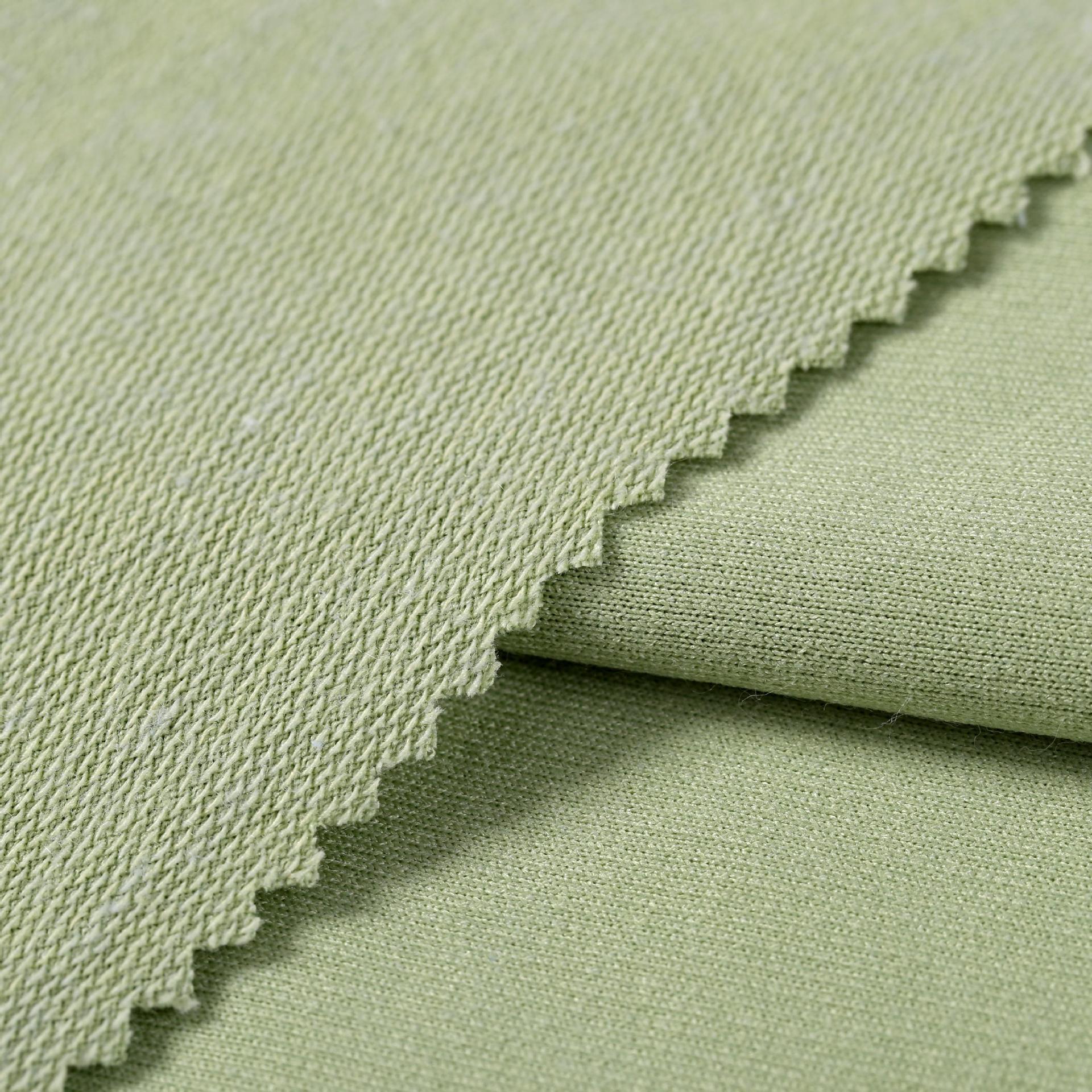 32支cvc精梳小毛圈布 200g涤棉小卫衣面料 秋冬卫衣卫裤面料