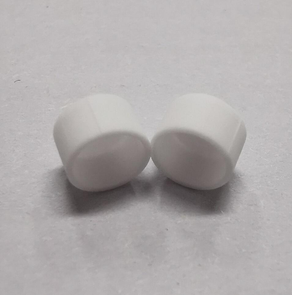 现货 高纯氧化铝陶瓷小坩埚 tga热分析用 带盖有孔