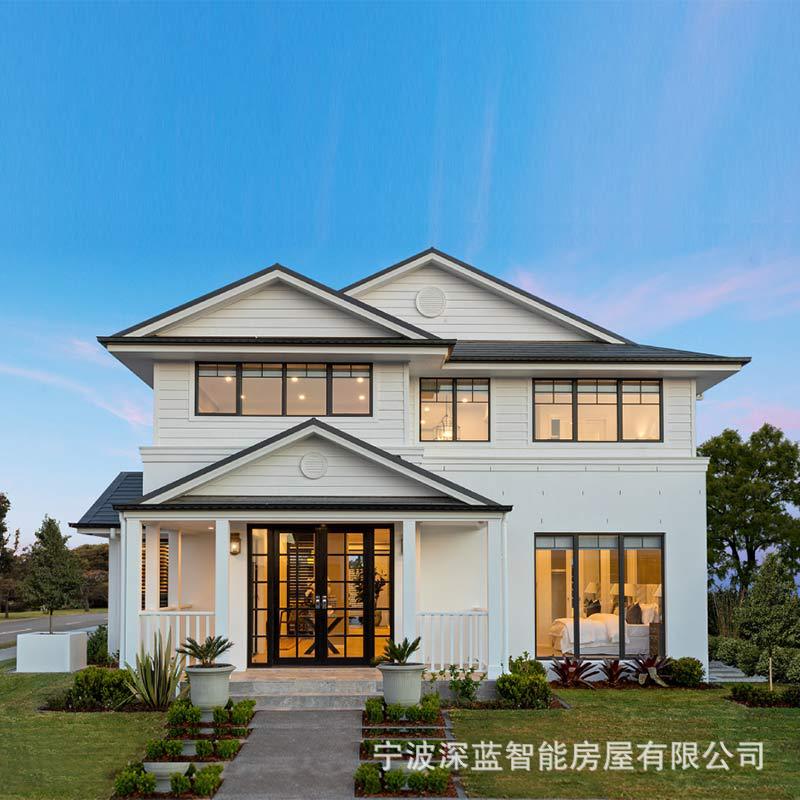 轻钢别墅工厂直销轻钢结构防疫情隔离房新农村别墅自建值班岗亭