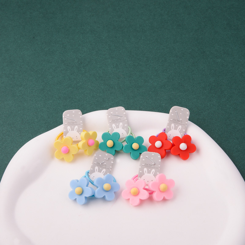 Children's Small Rubber Band Girls Tie Small Chuchu Hair Rope Does Not Hurt Hair Small Thumb Hair Ring Hair Accessories Tie Hair Rubber