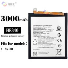 适用于诺基亚7/TA-1041内置3000mah手机充电池HE340工厂批发外贸